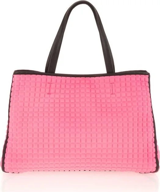 Bilik Deri Bilik Leather Pink Fabric Women's Shoulder Bag Blkf Jelly