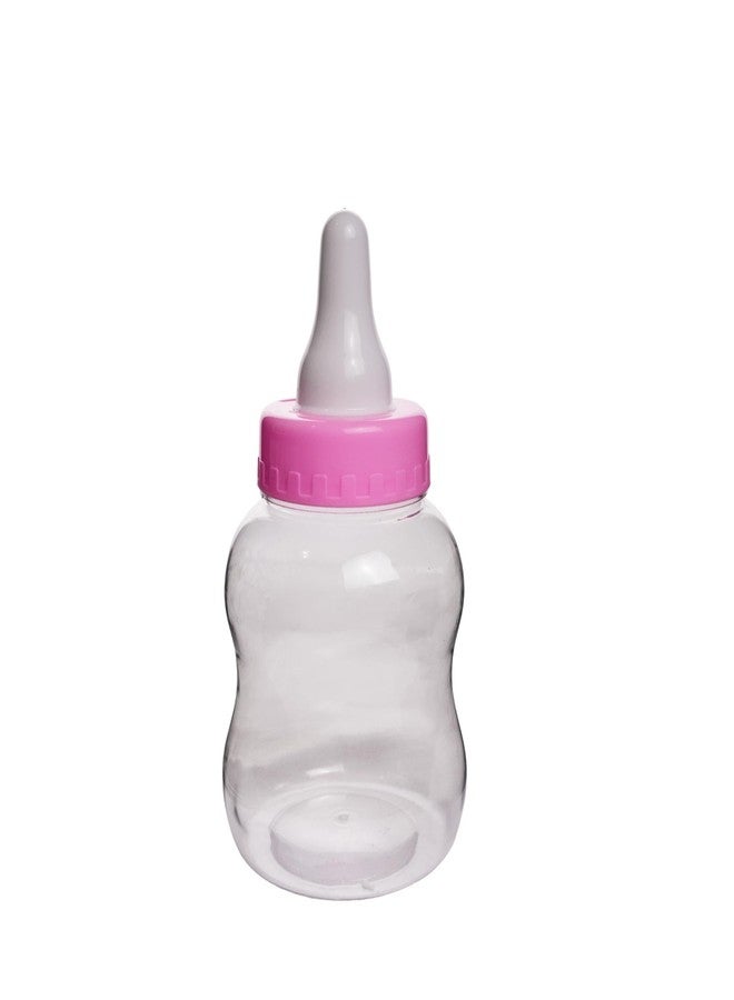 EVER SHINE 8.5" Jumbo Fillable Baby Shower Bank Plastic Decoration Centerpiece (Pink, 8.5") - Image 1