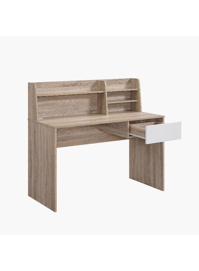 Home Box مكتب دراسة ألفورد لوكسور مع رف علوي - Image 4