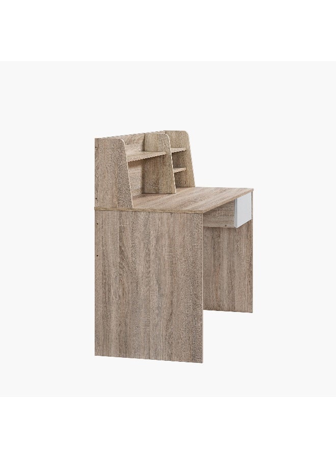 Home Box مكتب دراسة ألفورد لوكسور مع رف علوي - Image 5