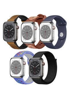 Black/Brown/Blue/White/Multicolor