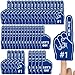 Sinmoe 48 Pieces Mini Foam Fingers Were 1 Sport Fan Foam Finger Basketball Baseball Football Soccer Team Cheerleader Gifts for Sporting Events Games Birthday SuppliesDark Blue - Image 2