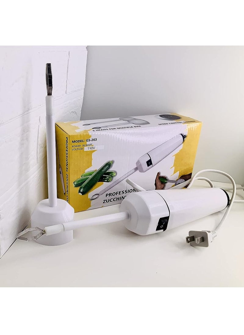 DubaiGallery Variable speed electric power electric vegetable corer zucchini cucumber eggplant potato turnip carrot drill easy veggie corer  - Image 2