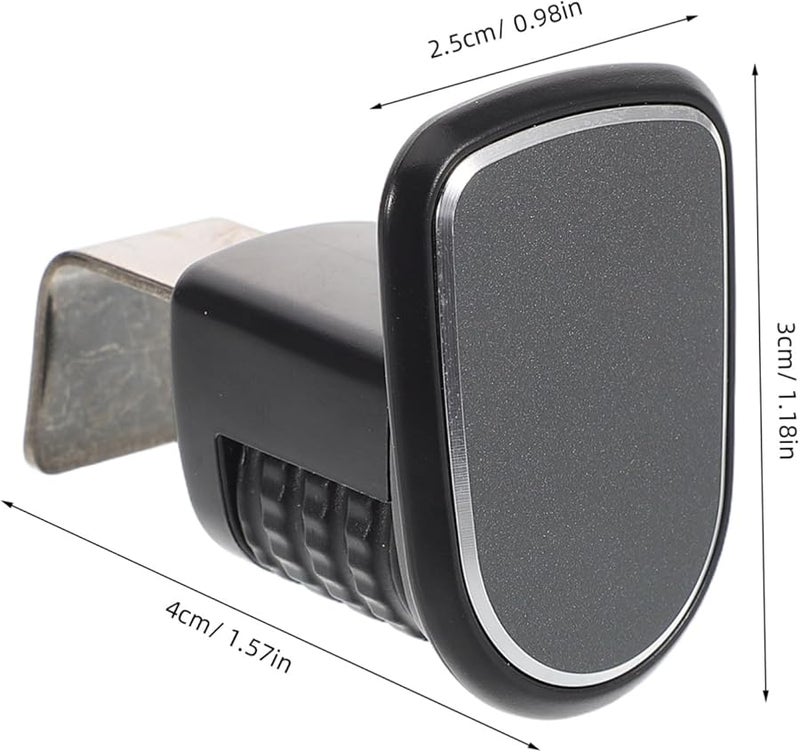 Black Car Bag Hook Multifunctional Vehicle Hanger for Purses Glovebox Storage Organizer - Image 3