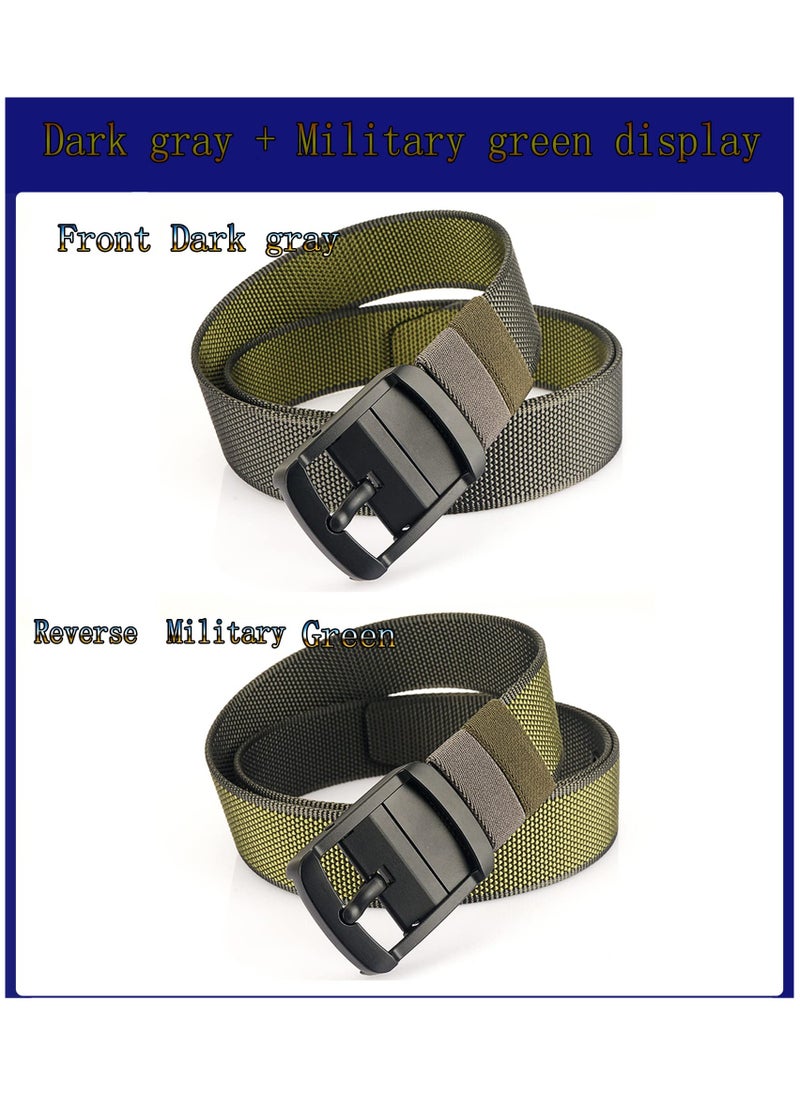 Generic Tactical Belt for Men, 1.5 Inch Heavy Duty Belt, Nylon Web Tactical Belt for Men, Reversible Belt, Heavy Duty Work Belt  - Image 3