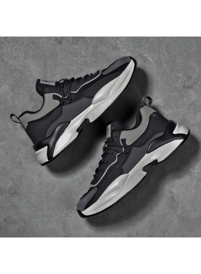 AOKANG Men's Dad Shoes, Versatile Fashion Trendy Cool Comfortable Sports Sneakers For Men - Image 2