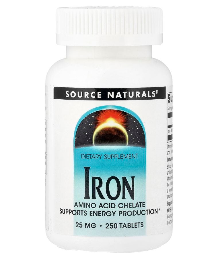 Iron 25 mg 250 Tablets