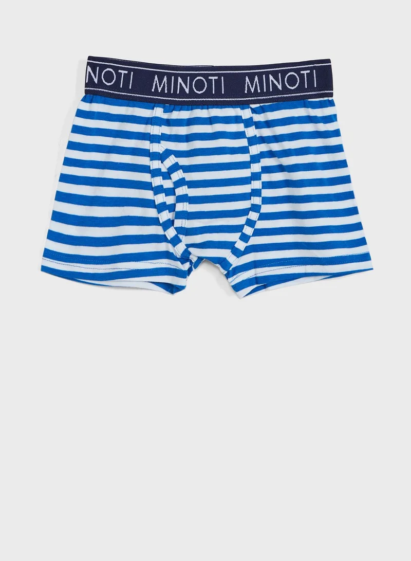 MINOTI Kids 10 Pack Assorted Boxers