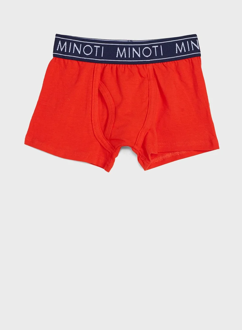 MINOTI Kids 10 Pack Assorted Boxers