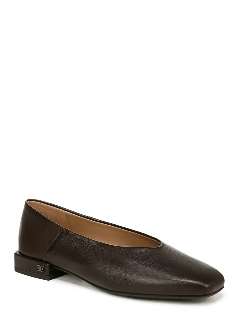 سام إيدلمان Kasey Square Toe Ballet Flats