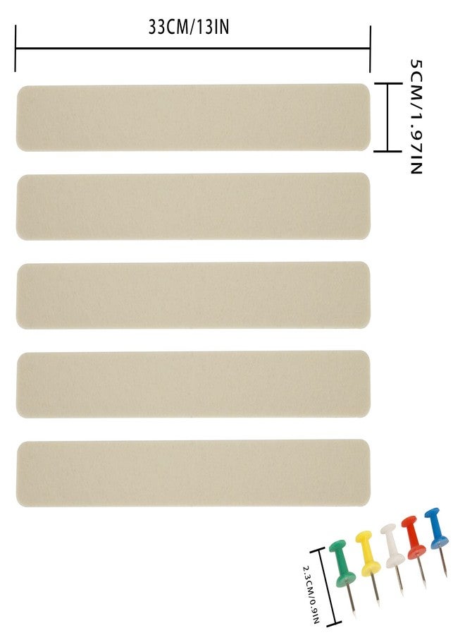 Henandou Cork Board Bulletin Board Cork Boards for Walls Cork Board for Office Pin Board Bulletin Boards for Walls (White) - Image 2