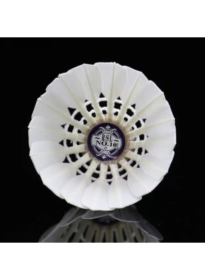 Rsl Badminton Shuttles, Durable And Stable For Compeion And Training, Rsl10 Plus, Pack Of 12, Speed 76 - Image 5