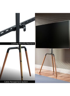 Modern Art TV Floor Stand, Universal TV Stand with 90° Swivel, Corner TV Stand with Tripod Base for 45-65-inch LED, LCD, OLED Flat and Curved Screens - pzsku/Z6B9DA7DF422CD5026839Z/45/_/1726222318/a5c18788-126d-4914-86e2-07ae80611a09