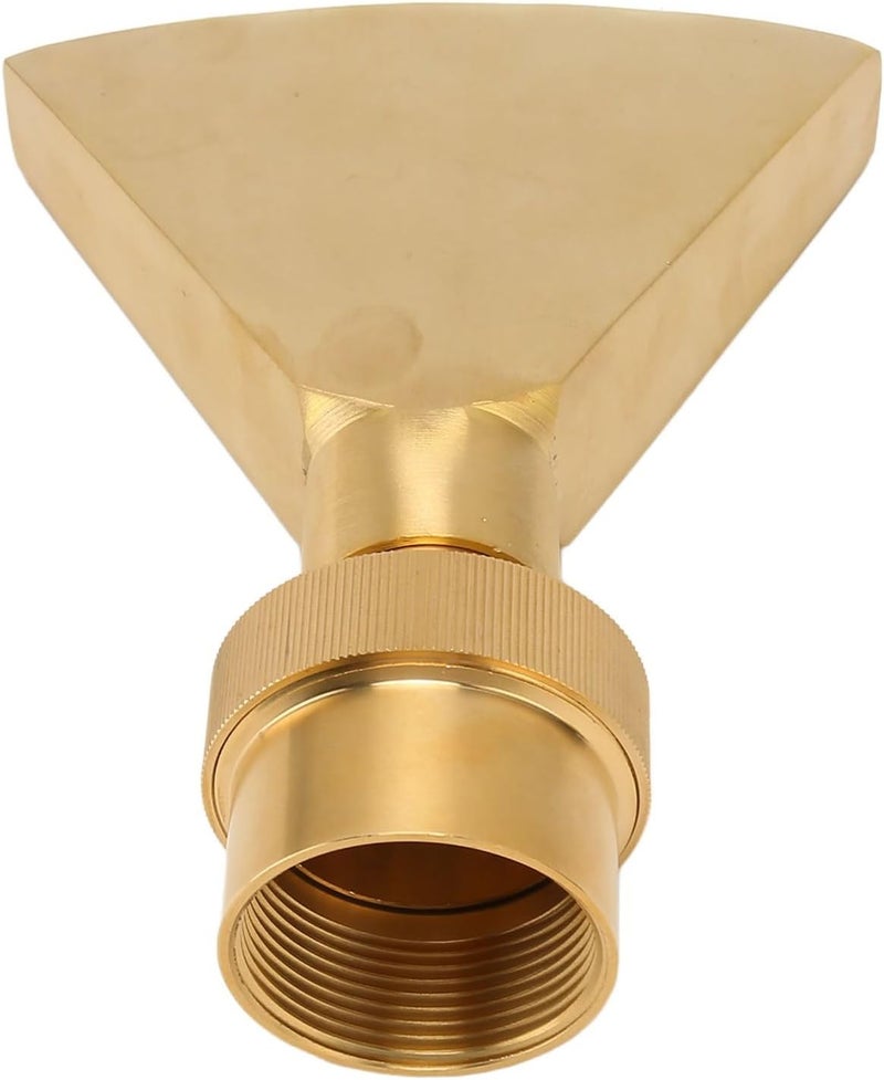 Fan Shaped Pond Sprinkler, Brass Fountain Nozzle, and Durably, Water Saving, Installation, Wide Application for Garden Museums, Beautiful Water Spray Effect - Image 5