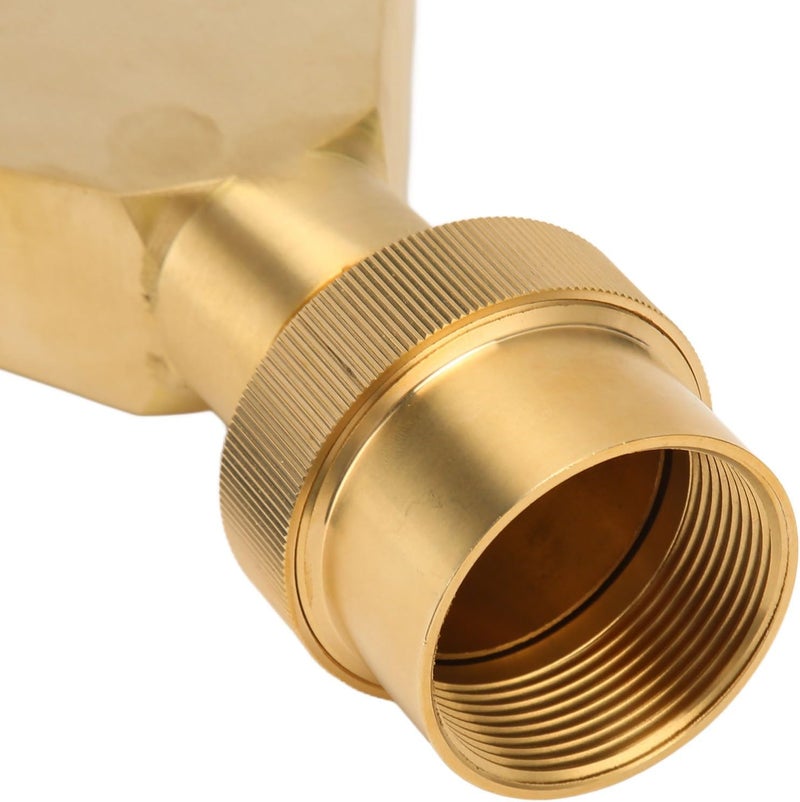 Fan Shaped Pond Sprinkler, Brass Fountain Nozzle, and Durably, Water Saving, Installation, Wide Application for Garden Museums, Beautiful Water Spray Effect - Image 2