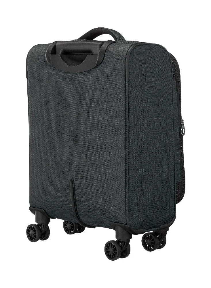 Wenger Beaumont Lite Carry-On Softside Expandable 57cm Cabin Luggage Trolley Black - 612381