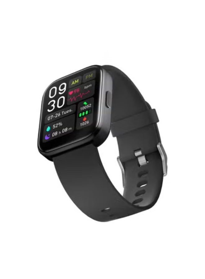 AROAQ GTS4 Smart Watch with Bluetooth Calling, Fitness Tracking & SpO2 Monitoring – Black - Image 1