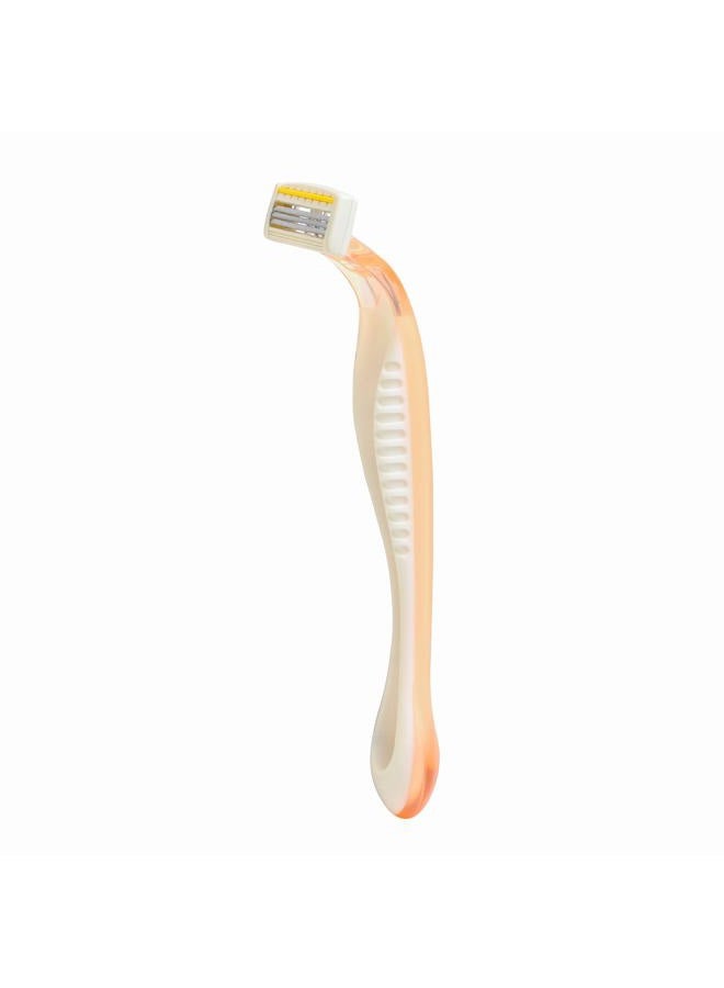 About Face Body Spa Shave 3-Blade Sensitive Disposable Razors With Coconut Oil Lube Strip, 4 Count  - Image 4