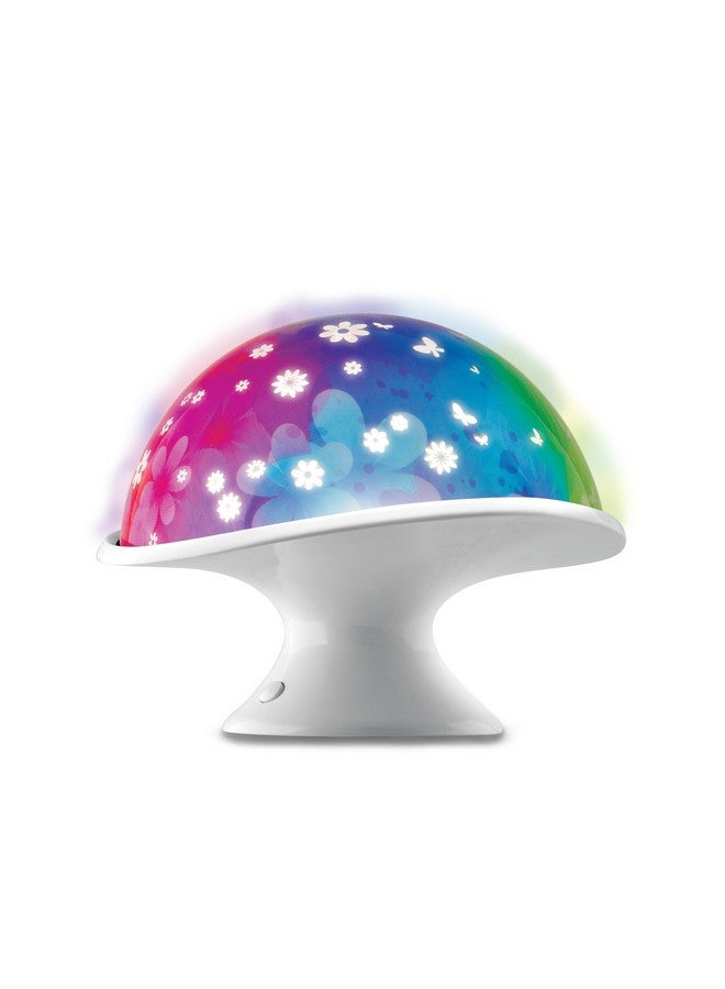 Uncle Milton In My Room Moonlight Mushroom Tabletop Décor Night Light Projector - Image 1