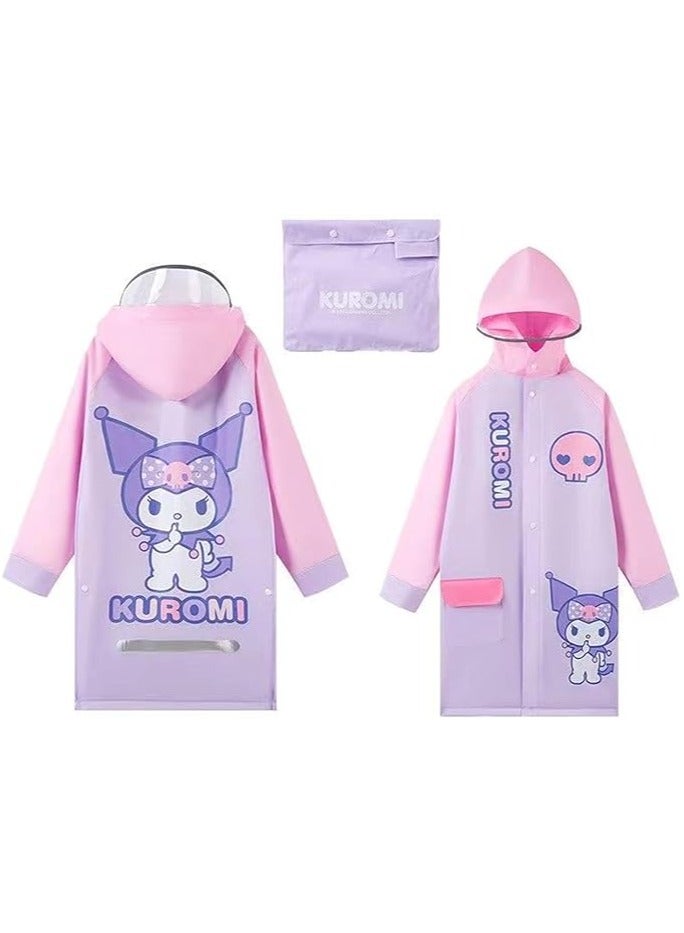 عام سترة أو قميص معطف مطر برأس جمجمة كرومي، مناسبة للفتيات والأطفال. - Image 1