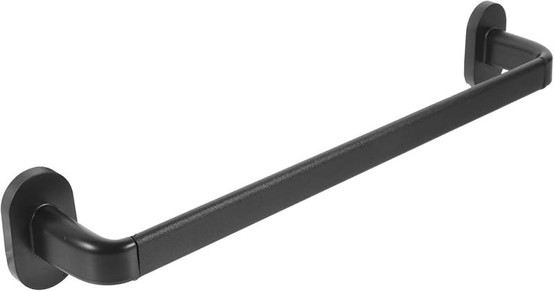 Wall Mounted Punch Free Towel Rack And Slipper Holder 38cm Stainless Steel Bathroom Organizer - Image 1