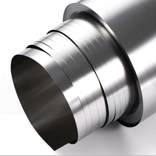 ART IFACT 1 Meter of 304 Stainless Steel Sheet/Foil - 0.1mm Thick x 4 inches Wide - For Decorations Art & Craft/Research & Development (0.1mm Thick X 100mm wide X 1000mm) - Image 3