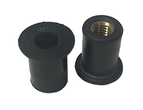 Clips AND FASTENERS 25 صمامات مطاطية M5-.8 بطول .554 بوصة وفتحة 3/8" - Image 3