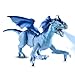 Covsen Remote Control Dragon Toy for Kids RC Large Dragon Figure with Flapping Wings Roaring Sound MistSpraying LED LightUp Eyes Birthday for Boys Girls Ages 3 - Image 2