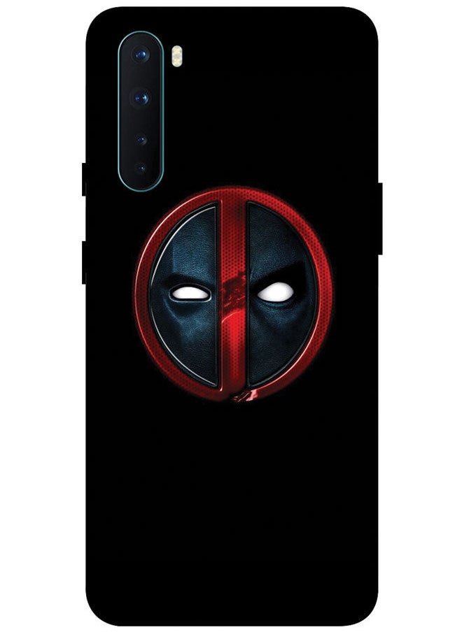 EYE CATCH - Protective Case Cover For OnePlus Nord Smart Series Printed Protective Case Cover for OnePlus Nord DeadPool Face - Image 1