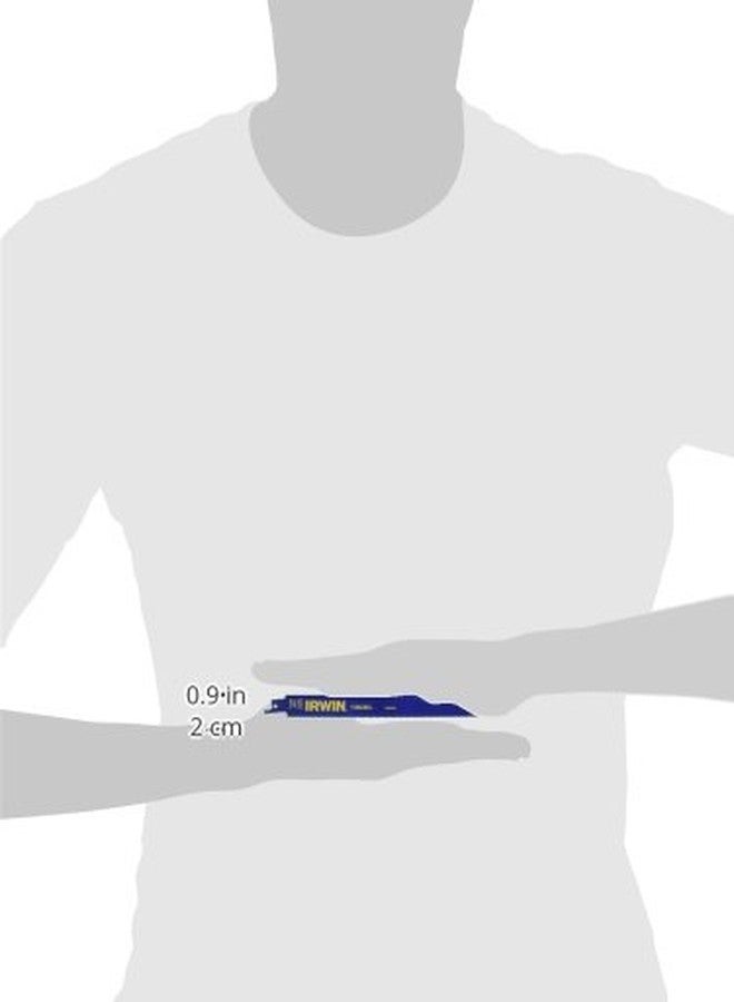 Irwin Tools 372960 10 TPI Bi-Metal Reciprocating Saw Blade, 9" - Image 2