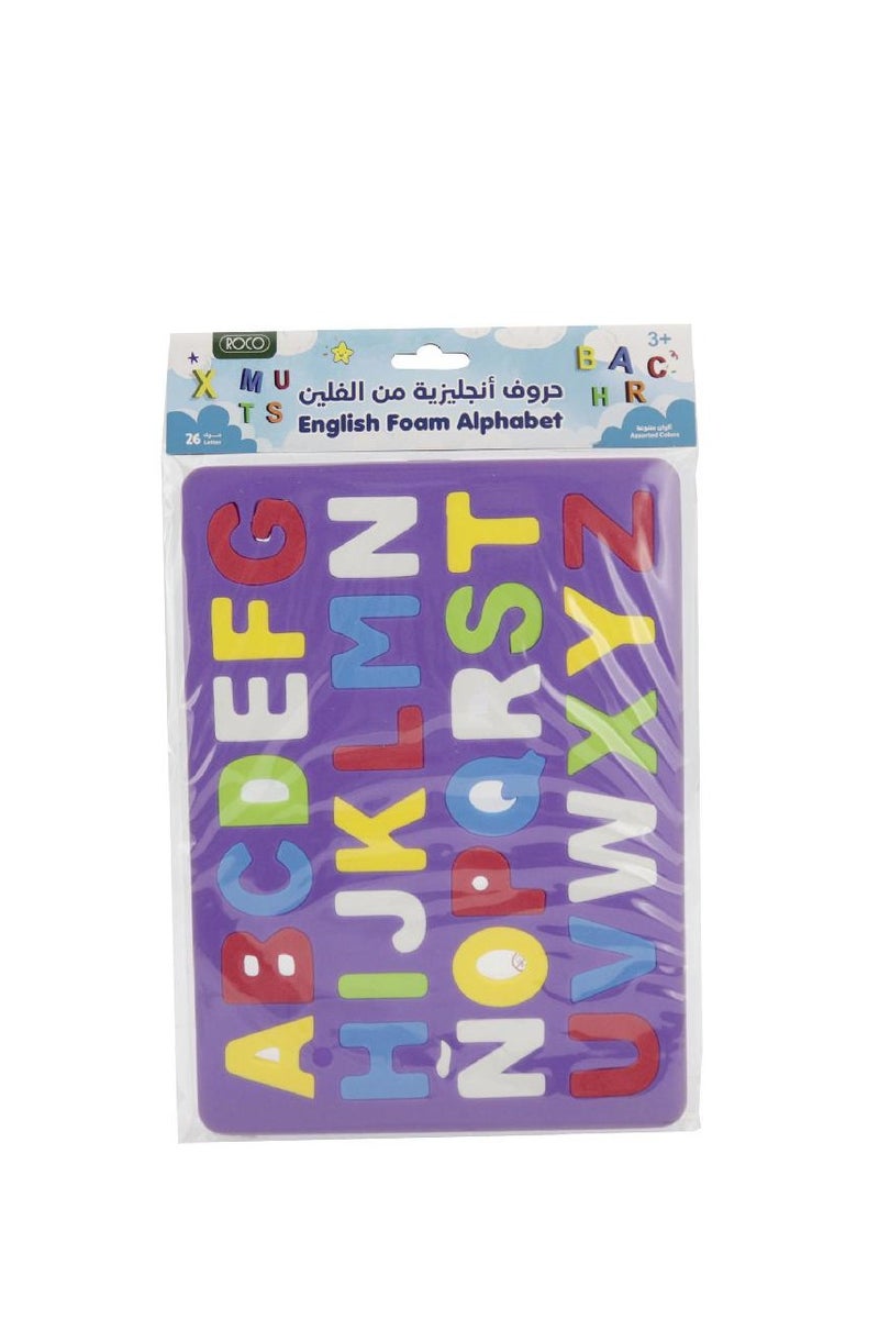 ROCO English Alphabet Letters Foam Puzzle 27 PiecesEnglish3 Years and Above