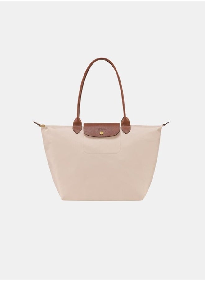 Longchamp Longchamp women's classic fashion versatile large handbag shopping bag shoulder Bag handbag paper white  - Image 1
