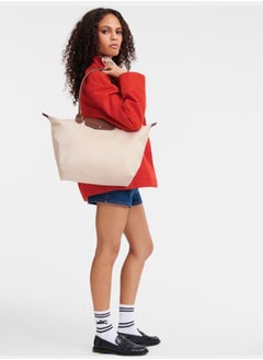 Longchamp Longchamp women's classic fashion versatile large handbag shopping bag shoulder Bag handbag paper white  - Image 2