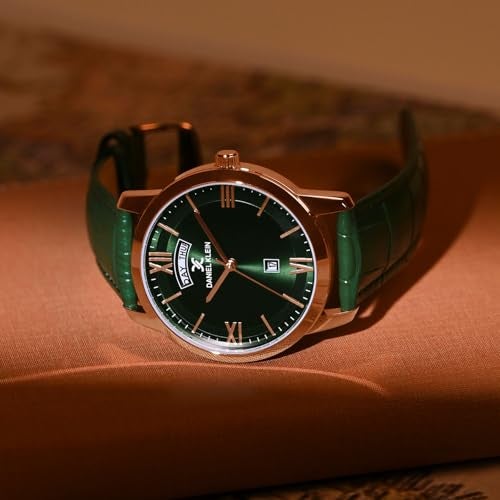 Daniel Klein Premium Men Green - Matt Dial with Real Index Analogue Watch - DK.1.13369-5 - Image 2