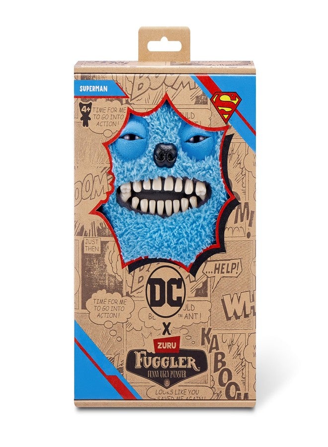 Fuggler فوجلر × دي سي بواسطة زورو وحش قبيح مضحك، دمية، قابلة للجمع، لعبة (سوبرمان) - Image 2