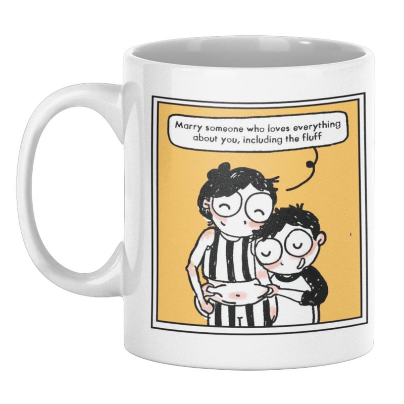 Oye Happy Love is Loving You Mug Unique Gift for GirlfriendBoyfriendHusbandWife on Anniversary - Image 1