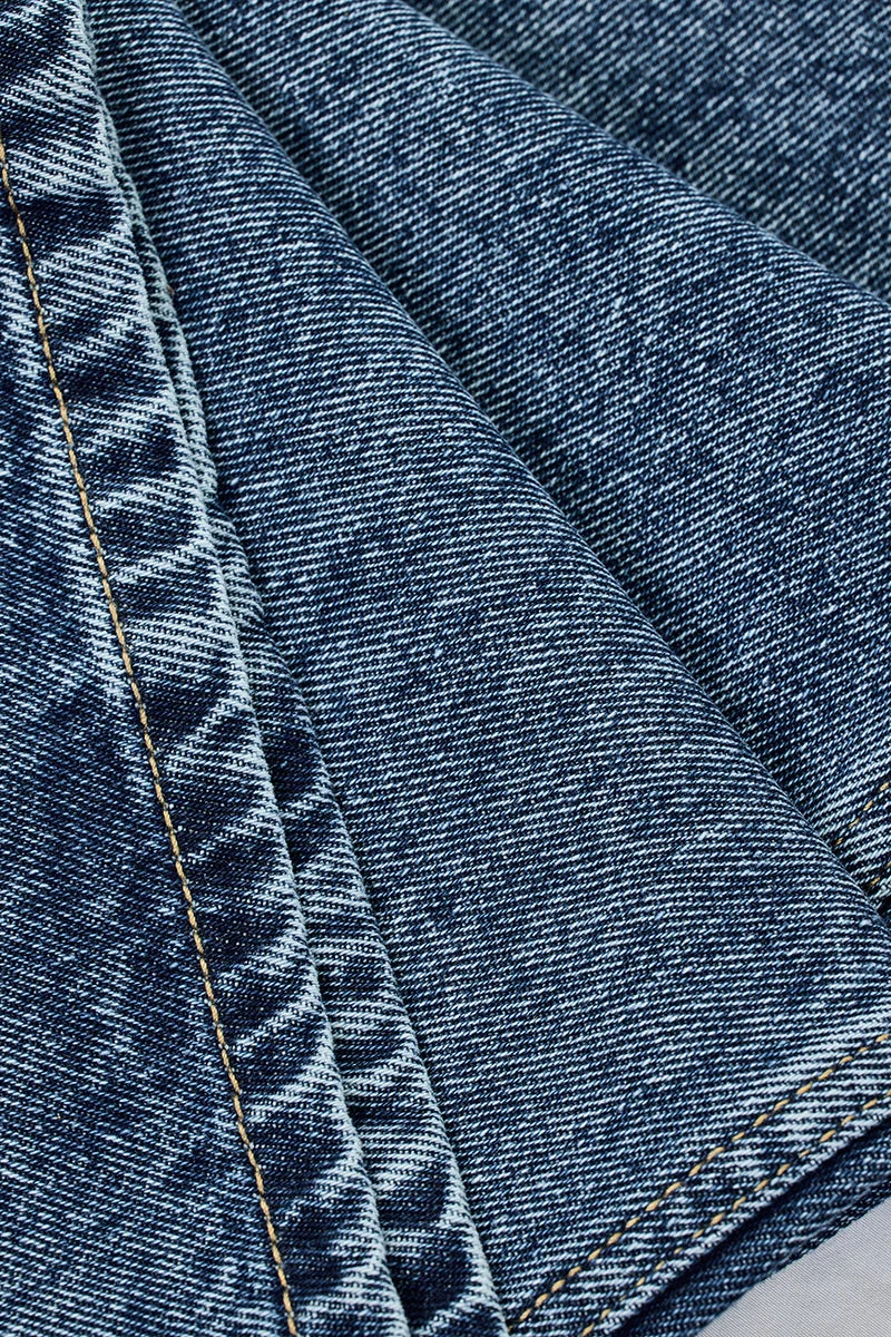 SNITCH جينز بوط كت مغسول