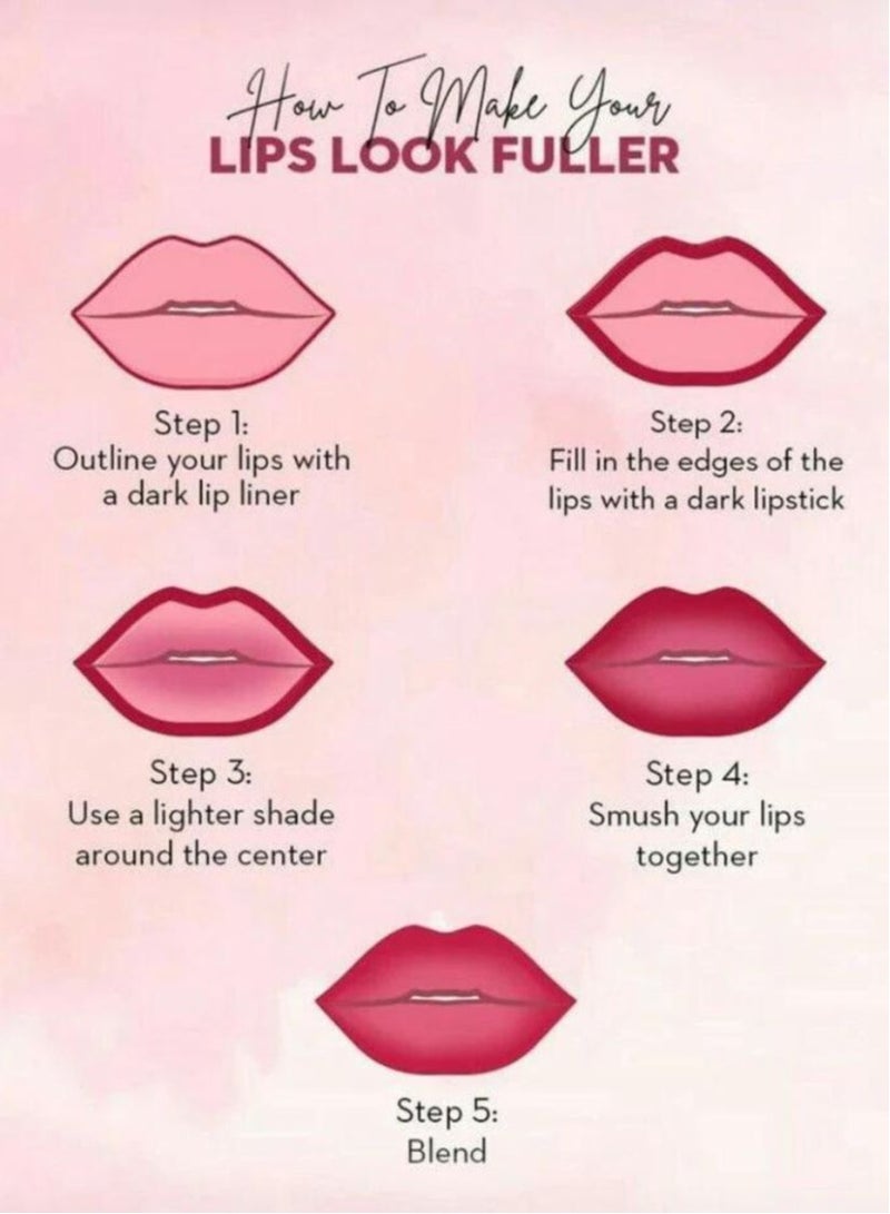 Glor Endless Charm Ultimate Precision Lip Liner - Here You Go –Vegan, Allergen-Free, Long-Lasting Lip Definition - Image 5