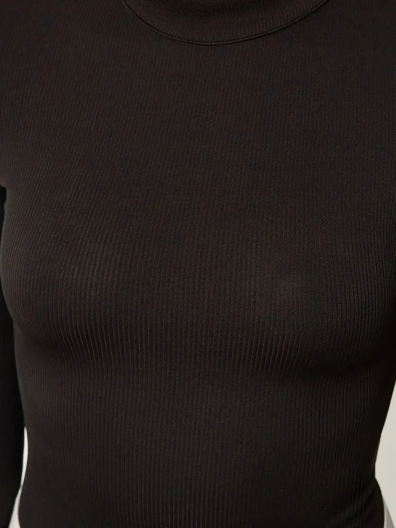 Hiccup Black Open Back Bodysuit for Women | Best Price UAE