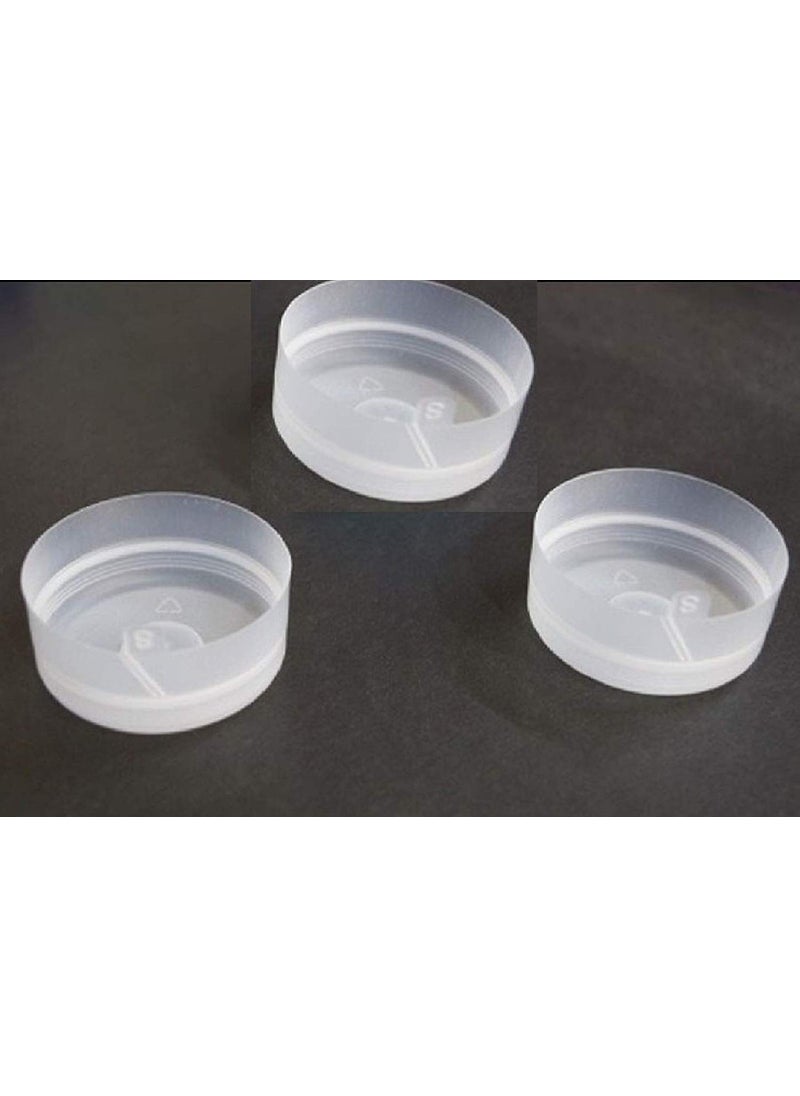 PMW Pmw - Plastic Water can caps- White - Pack of 100  - Image 2