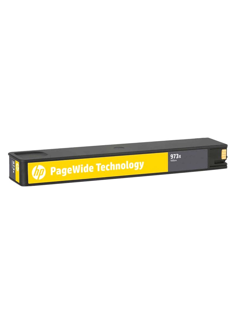HP خرطوشة حبر أصلية وعالية الإنتاج طراز 973XL أصفر - Image 2