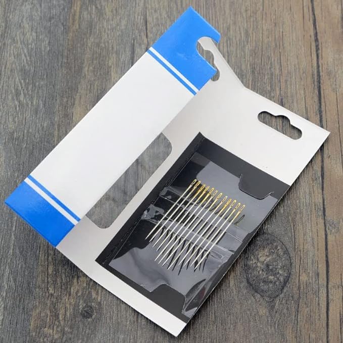 Tiny Deal Self Threading Needles Pack of 24 (Silver, 3 Different Sizes Needles Set) - Image 4