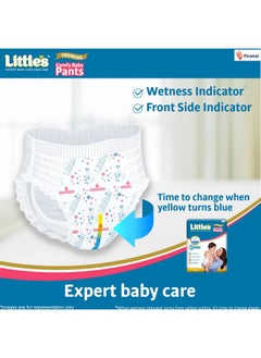 Little's Baby Diapers Xl Size (Extra Large) Pants Style | 12-17 Kg | 54 Count - Pack Of 1 | Super Jumbo Baby Diaper With Leakage Guard, Wetness Indicator & 12 Hours Absorption  - Image 5