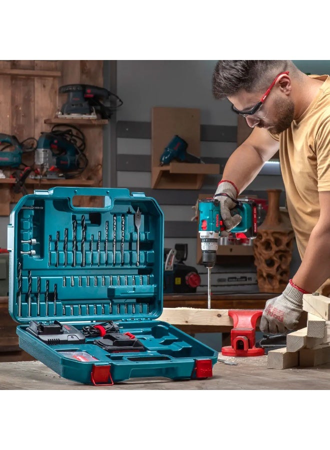 RONIX 20V Cordless Drill Driver Set-53 pcs #RS-8619 - Image 4