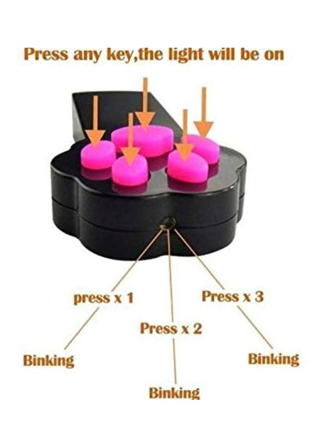 NIBEMINENT Laser Tease Remote Controlled Toy Black/Pink  - Image 2