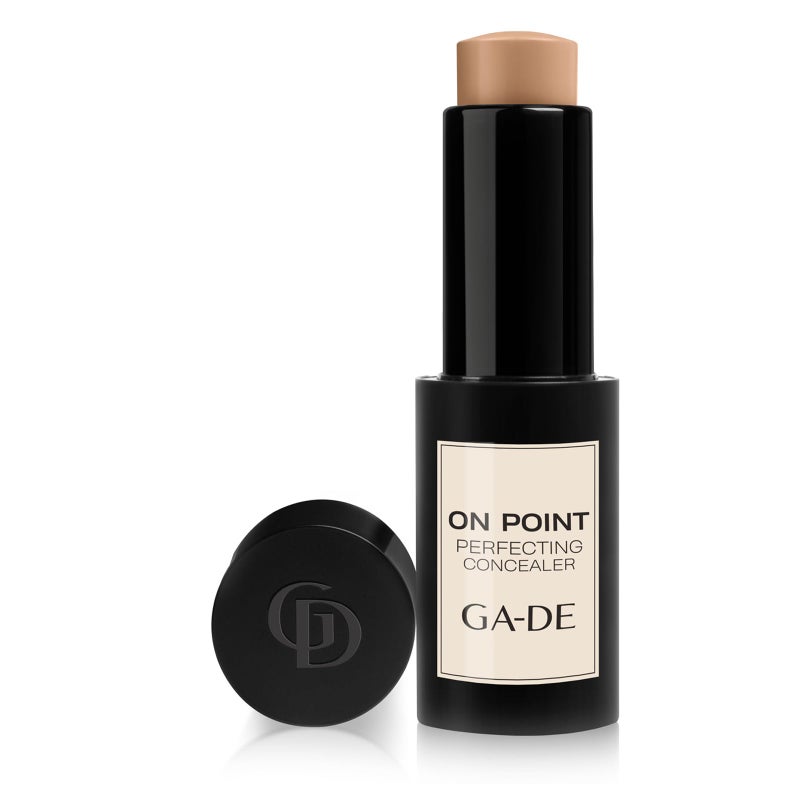 GA-DE On Point Perfecting Concealer Stick, 53 - Concealer for Dark Circles, Evens Skin Tone, Moisture Retention - Ideal for All Skin Types - 0.15 oz