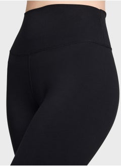 Nike Dri-Fit One High Rise Crop Tights  - Image 3