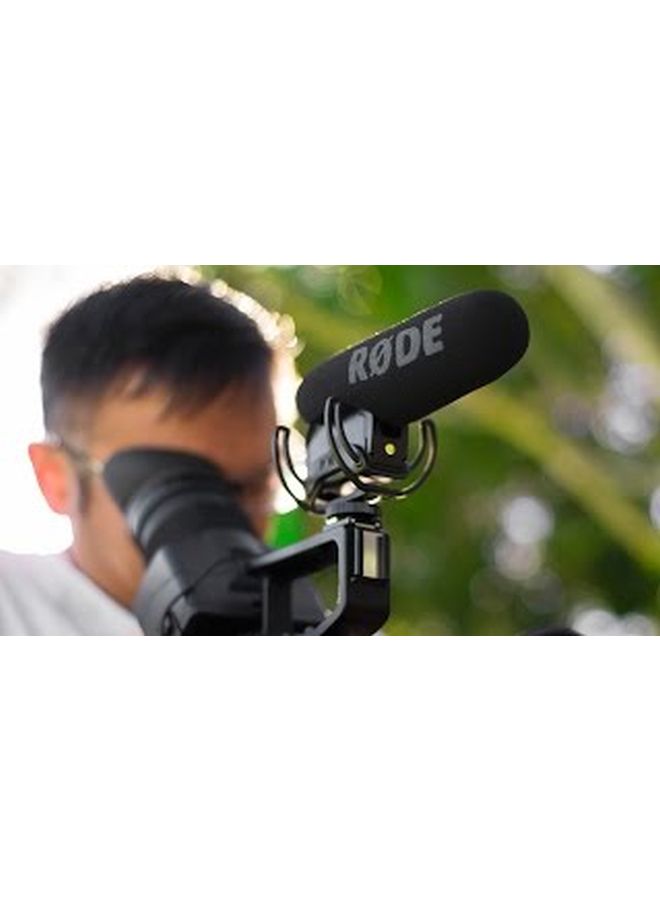 رود ميكروفون فيديو برو مع حامل رايكوت لاير لتخفيف الصدمات VideoMic أسود - Image 3