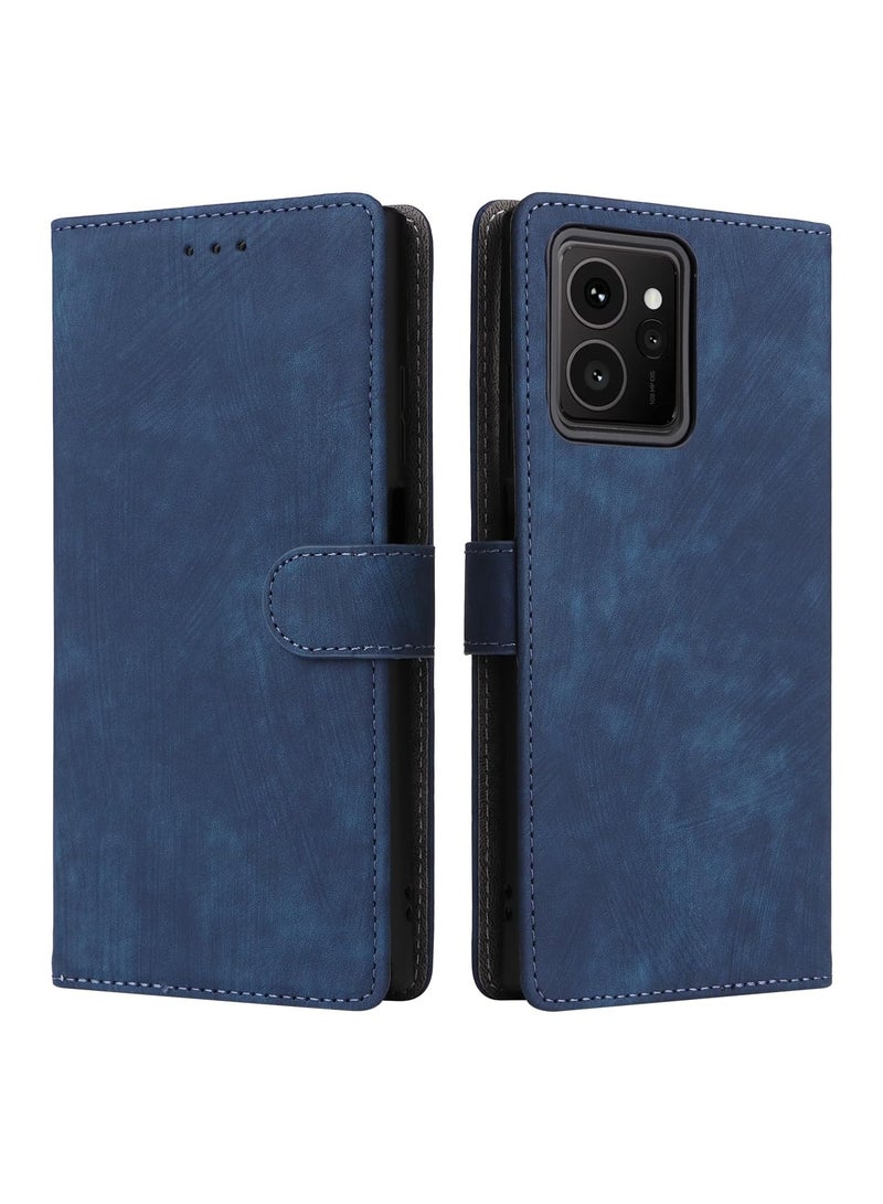 غلاف واقي مناسب لهاتف HMD Skyline مع 【حامل بطاقة ائتمان】 【حجب RFID】، غلاف واقي من الجلد الصناعي PU بتصميم الفليب