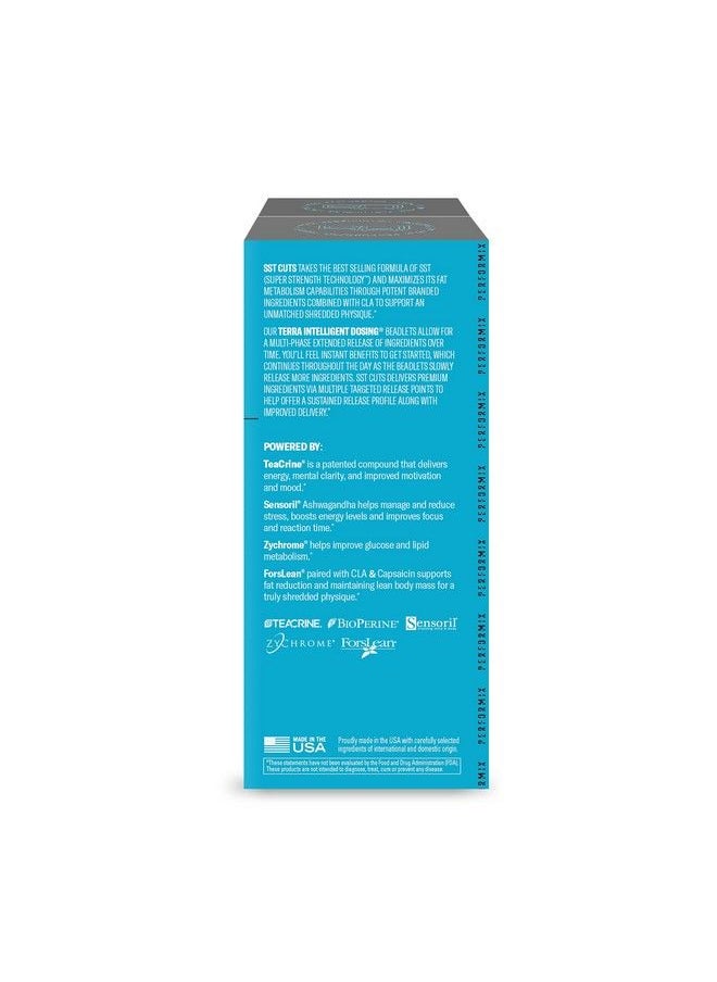 Performix - Sst Cuts Super Suspension Thermogenic With Cla 80 Capsules Heightened Energy And Focus Caffeine Zychrome And Teacrine - Image 1